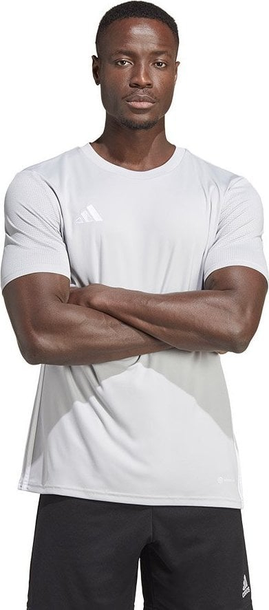 Fanellë sportive adidas Table 23 Jersey M IA9143, për burra, poliester i ricikluar, e bardhë