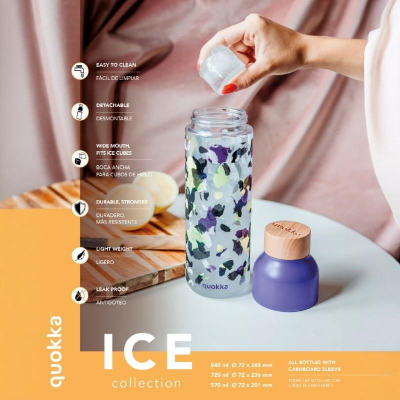 Shishe uji Quokka Ice Offset Botanical, 840ml, shumëngjyrëshe