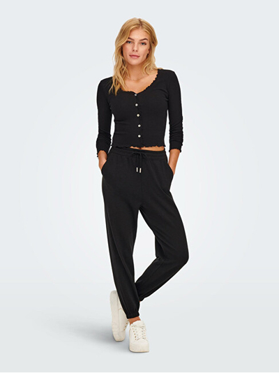 Tuta ONLY ONLSCARLETT Regular Fit, të zeza