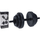 Set peshash XQ Max Dumbbell, 10 kg, rregullueshme, i zi