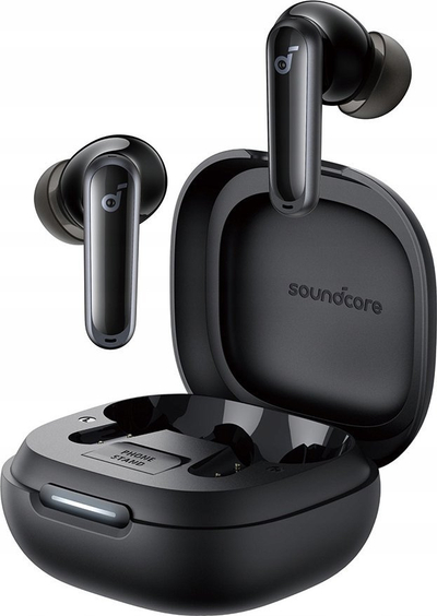 Kufje wireless Soundcore P40i, Bluetooth, me mikrofon, të zeza