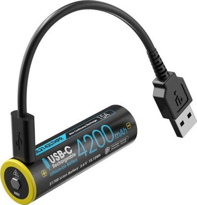 Bateri me karikim USB C MANBUY NL2142LTHPR, 21700, 4200mAh