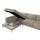 Divan krevat këndor Zenora HM3337.03L, kënd majtas, 303x214 cm, bezhë