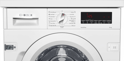 Lavatrice e integruar Bosch Serie 8 WIW28542EU, 8kg, 1400RPM, e bardhë