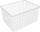 Shportë teli Element System Wire Basket RWL 535x410x285, sistem Quick and Easy, e bardhë