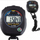 Kronometër digjital Meteor Stopwatch, mat 1/100 sekonde, i papërshkueshëm nga uji, ngjyrë e zezë