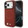 Kapak telefoni BMW M FW Metal Logo MagSafe për iPhone 17 Pro, magnetik, i kuq