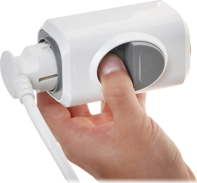 Prizë shumështyllore Legrand LE-50637, 2 dalje, 3680W, e bardhë