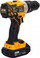 Trapan me bateri JCB Brushless 18V, 2.0Ah Li-ion, 65Nm, zi me të verdhë