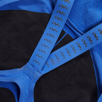 Kostum gare noti Speedo Fastskin LZR Pure Intent 2.0 Openback Kneeskin, për goca, i miratuar nga FINA, blu iridescent