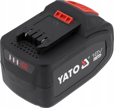 Bateri veglash Yato YT-828465, 18V Li-ion, 9.0Ah, e zezë