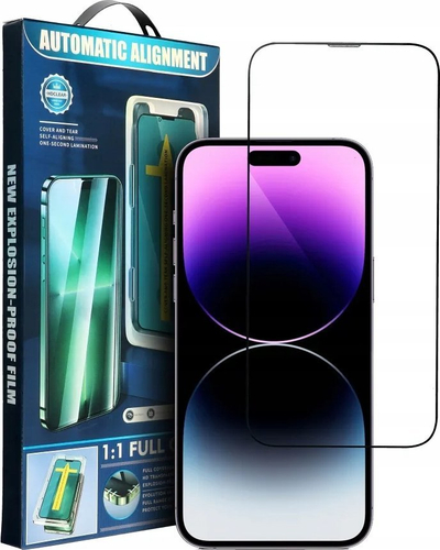 Xham mbrojtës OEM 5D për iPhone 12, me aplikator, transparent