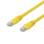 Kabllo rrjeti Deltaco Cat6a, RJ45, 0.5m, e verdhë