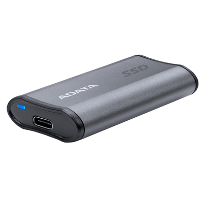 Disk SSD ADATA Elite SE880, 500GB, USB-C, i hirtë