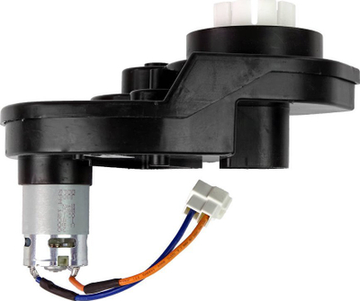Motor me kambio për makinë elektrike A011, 12V, 12000 RPM, i zi