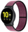 Rrip për orë të mençur 4wrist Samsung 20 mm, e kuqe e errët