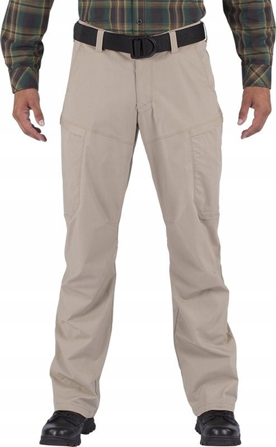 Pantallona për meshkuj 5.11 Apex Pant, madhësia 36, Flex Tac Canvas, ngjyrë khaki