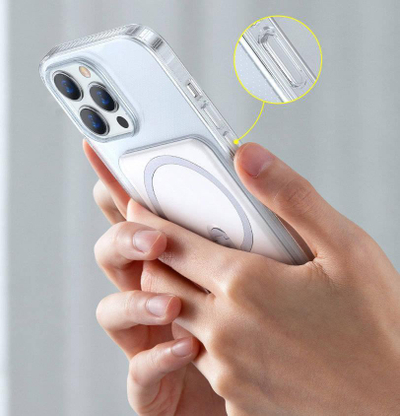 Mbrojtëse BASEUS TPU+ABS+PC për iPhone 13 Pro, e tejdukshme
