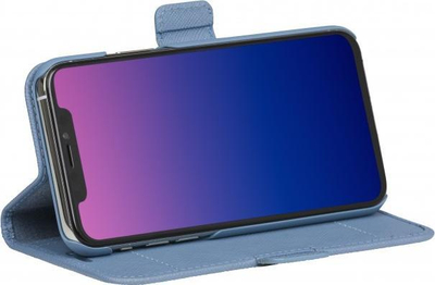 Kuti mbrojtëse dbramante Milano për iPhone 11 Pro, lëkurë, blu e errët