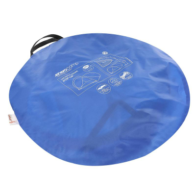 Çadër plazhi Enero Camp Windbreak 2, që çohet vetë, me mbrojtje nga dielli (UV), blu