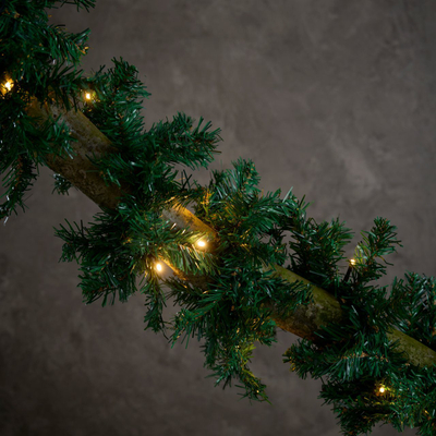 Girlandë dekorative Christmas Tree DAY, 5m, 80 LED, jeshile