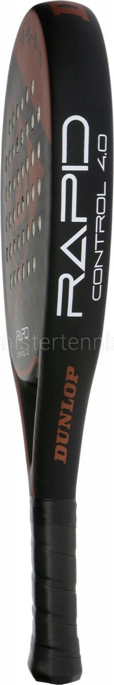 Raketë padel Dunlop Rapid Control 4.0, 360g, grafit EVA, e zezë me ari