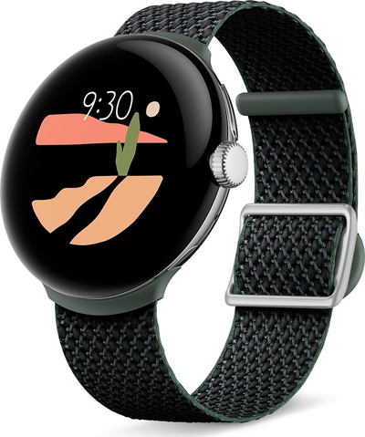 Byzylyk për smartwatch Google, 137-203 mm, për Google Pixel Watch, ngjyrë ivory