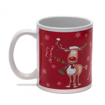 Set filxhan me peshqir kuzhine Heinner Xmas, 330ml, 38x64cm, shumëngjyrësh