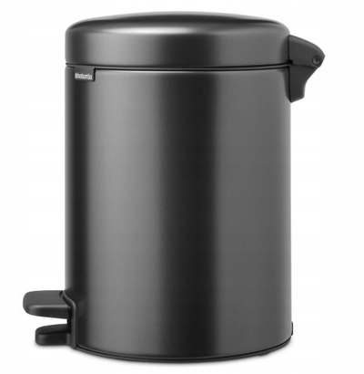 Kosh mbeturinash Brabantia NewIcon, 5L, me pedale, gri