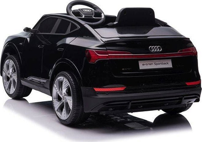 Makina elektrike për fëmijë Audi E-Tron QLS-6688, 12V, me telekomandë, e zezë