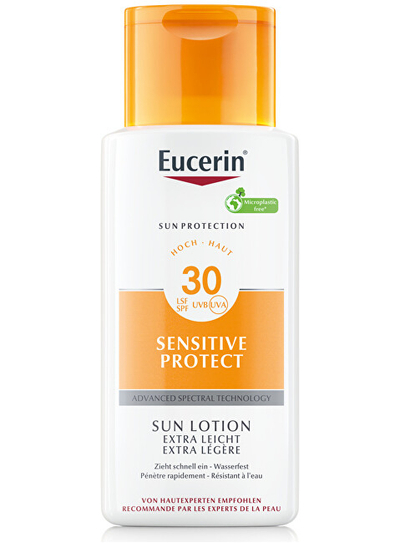 Qumësht mbrojtës ndaj diellit Eucerin Extra Light Sun Lotion SPF30, 150 ml
