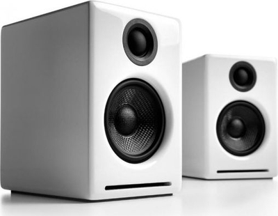 Bokse desktop Audioengine A2+, Bluetooth, me amplifikator brenda, të bardha