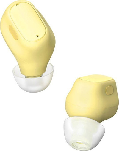 Kufje wireless Baseus WM01, TWS, Bluetooth 5.0, të verdha