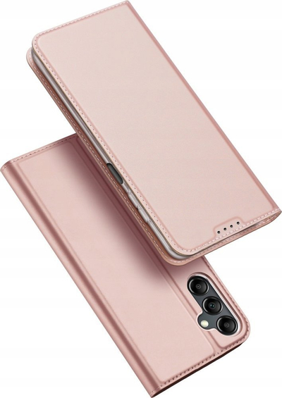 Këllëf telefoni Dux Ducis Skin Pro për Google Pixel 9, me mbajtëse stand, që nuk e ha kollaj goditja, rozë