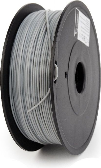 Filament Gembird, 3D, PLA+, 1,75mm, 1kg, i hirtë 