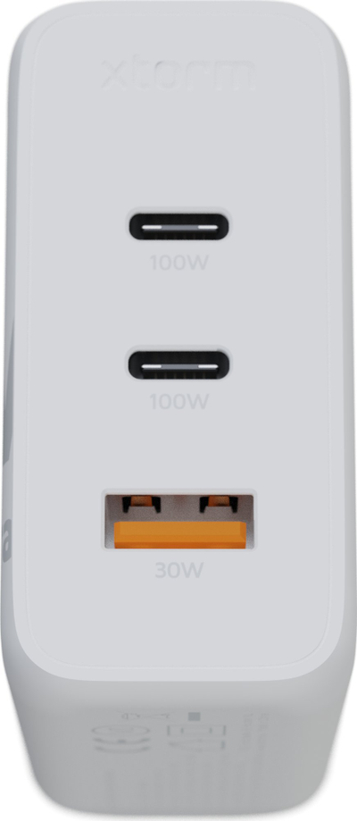 Karikues shtëpiak Xtorm GaN2 Ultra, 100W, 2x USB C 1x USB A, i bardhë