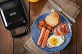 Tostierë multifunksionale Eldom Mini, grill kontakti, 750W, e zezë