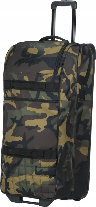 Çantë udhëtimi Ogio Trucker Gear Bag, 110L, me rrota, kamuflazh jeshil