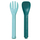 Set pirunë lugë fëmijësh b.box Compact, 2 copë, plastikë PP, twilight
