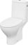 WC i kombinuar Moduo, me ulëse soft close, i bardhë