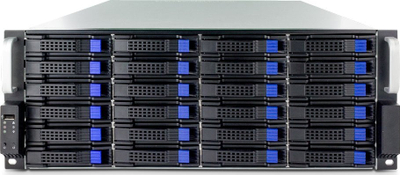 Kasa serveri FANTEC SRC-4240X07, 4U rack 19", 680mm, e zezë