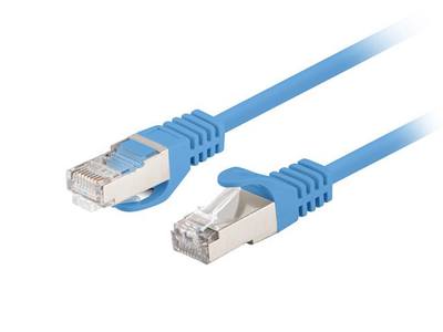 Set kabllo rrjeti Lanberg Patchcord PCU5 20CC 0100 B, Cat5e UTP, 1m, blu, 10 copë
