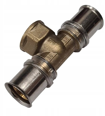 Nyje tresh Press Fit Wavin Tigris M5, 25x3/4"x25, me filetë mrena, për tub PEX