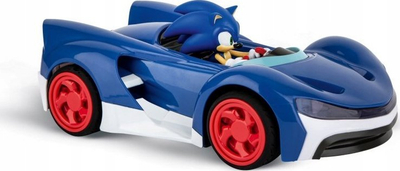Makina me pult Carrera RC Hedgehog Team Sonic 370201061, shkallë 1:20, 2.4 GHz, blu