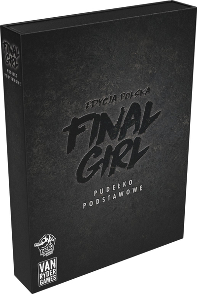 Lojë tavoline Lucky Duck Games Final Girl Core Box, për 1 vetë, edicioni polak, e zezë