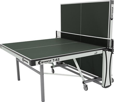 Tavolinë pingpongu Sponeta S 7-62, 25mm, për ambiente të brendshme, jeshile