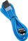 Кабел продолжувач за енергија CableMod CM-PCAB-8PCI-N45KLB-3PC-R, 8-пински PCI-e, 0.45 m, светло сина