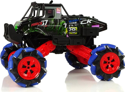 Makino garash me telekomandë Leantoys Drift, 1:16, 2.4G, jeshile