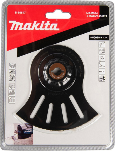 Teh prerës karabit Makita B-66547, gjysmë-rrethor 100mm, për metal, ngjyrë e zezë
