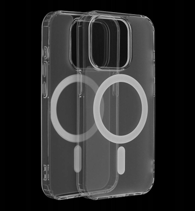 Maskë mbrojtëse OEM Frost Mag Cover për Samsung Galaxy S25, kompatibile me MagSafe, transparente
